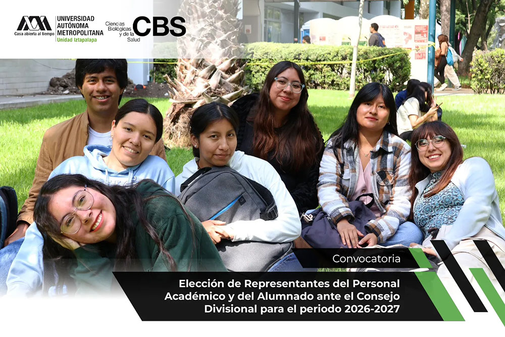 Convocatoria - Elección de Representantes del Personal Académico y del Alumnado ante el Consejo Divisional para el periodo 2026-2027